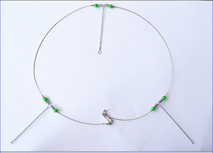 钢丝串3组天平串钩快速鱼钩连接 钢丝天平防缠绕钢丝爆炸钩