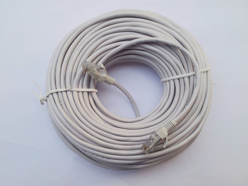 50米网线 成品 adsl猫网线 电脑宽带线 宽带网线 水晶头网线 图片_高