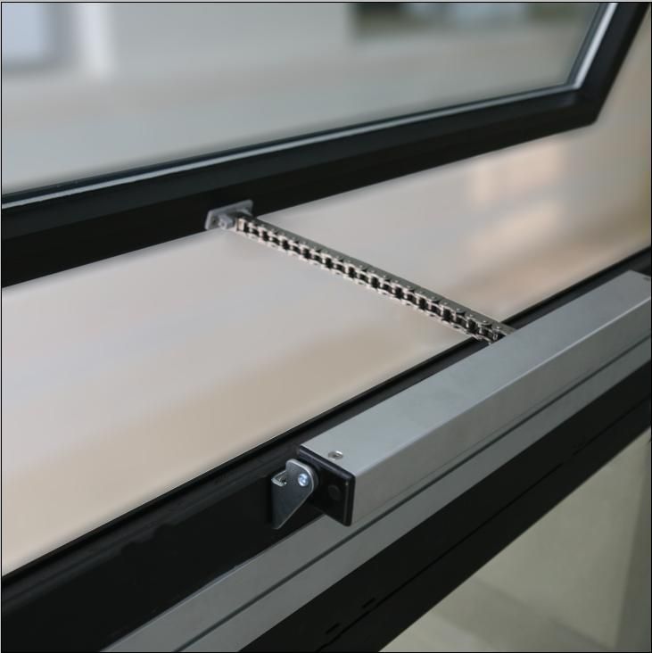 厂家批发自主生产电动平开窗遥控推拉窗带开关玻璃窗