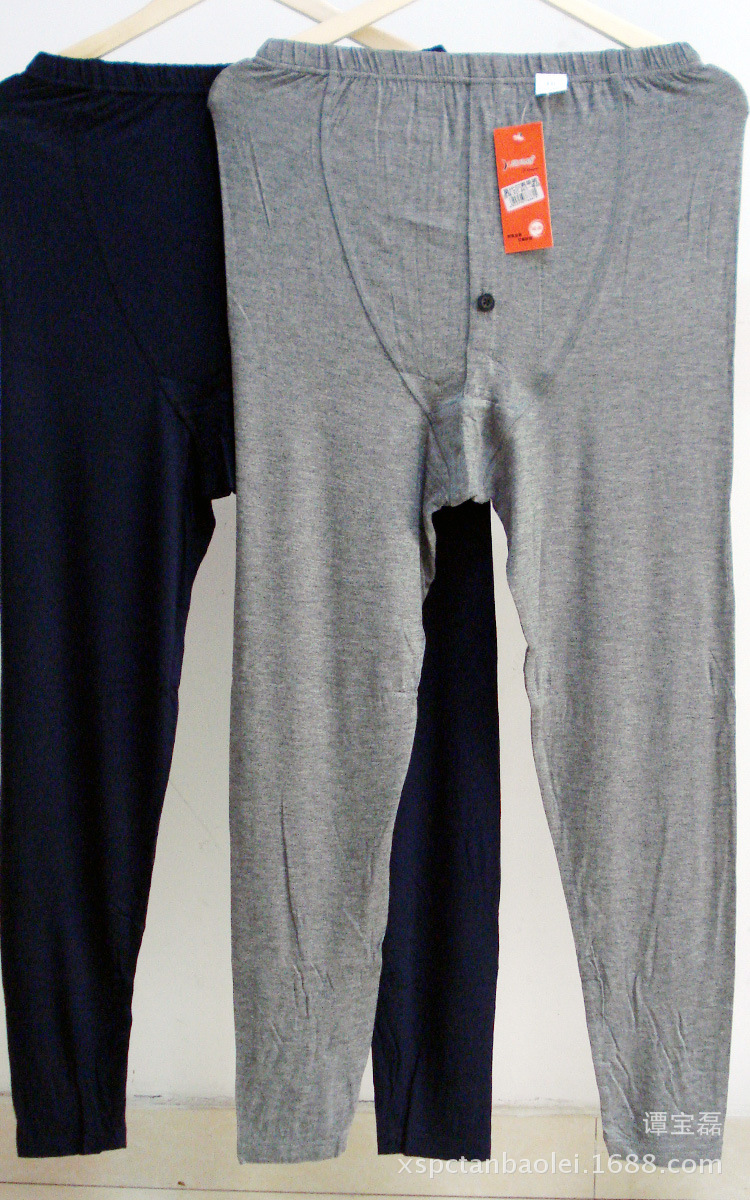 薄款男士秋裤单件 男士秋裤莫代尔 销量第一的秋裤单件男士