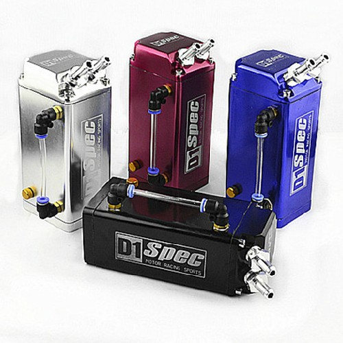 台湾d1-spec机油透气壶 d1机油壶 改装机油壶 纯铝合金废气过滤壶