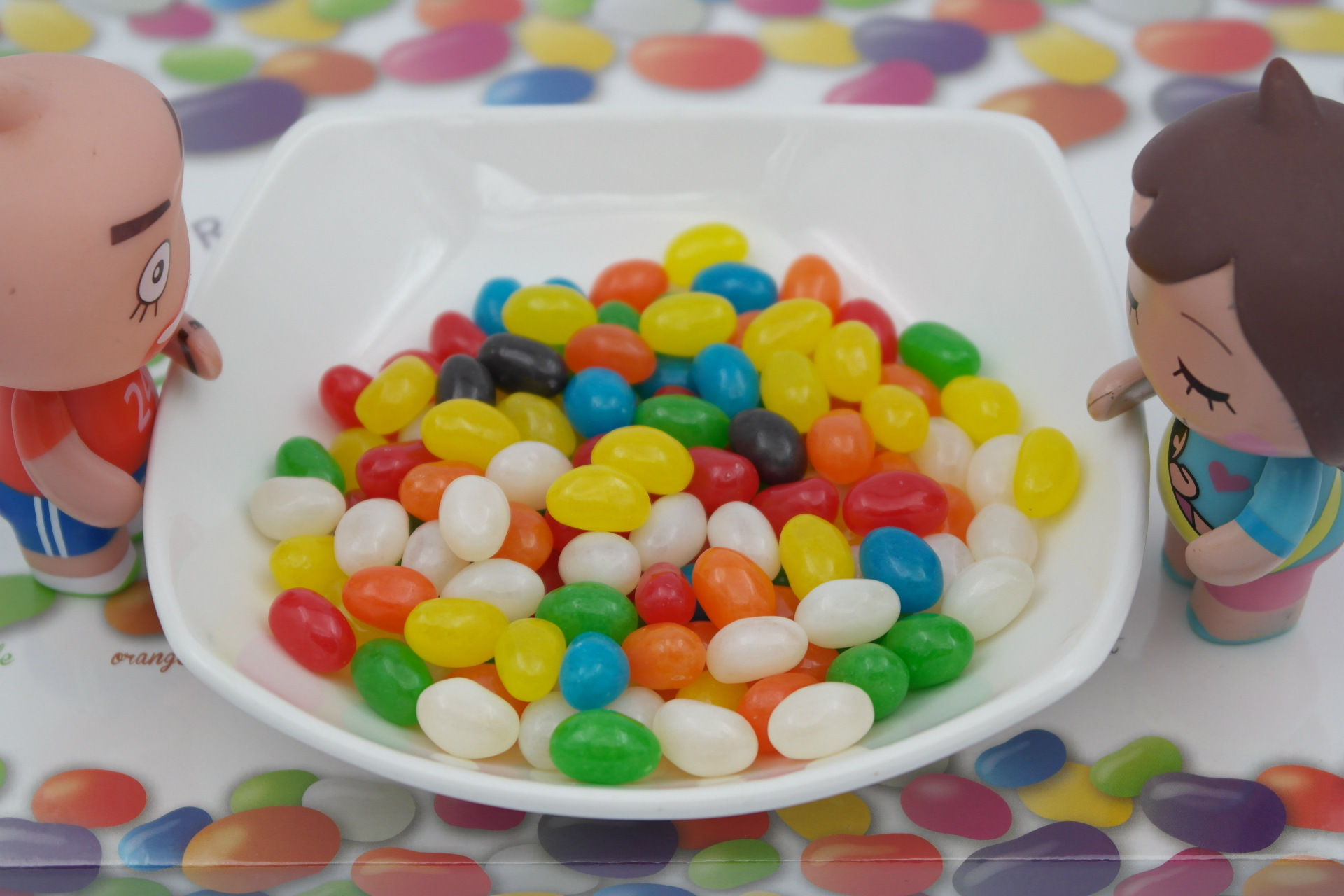 水果软糖 酸甜果味软啫喱豆 八种口味 进口食品 礼品盒装糖果