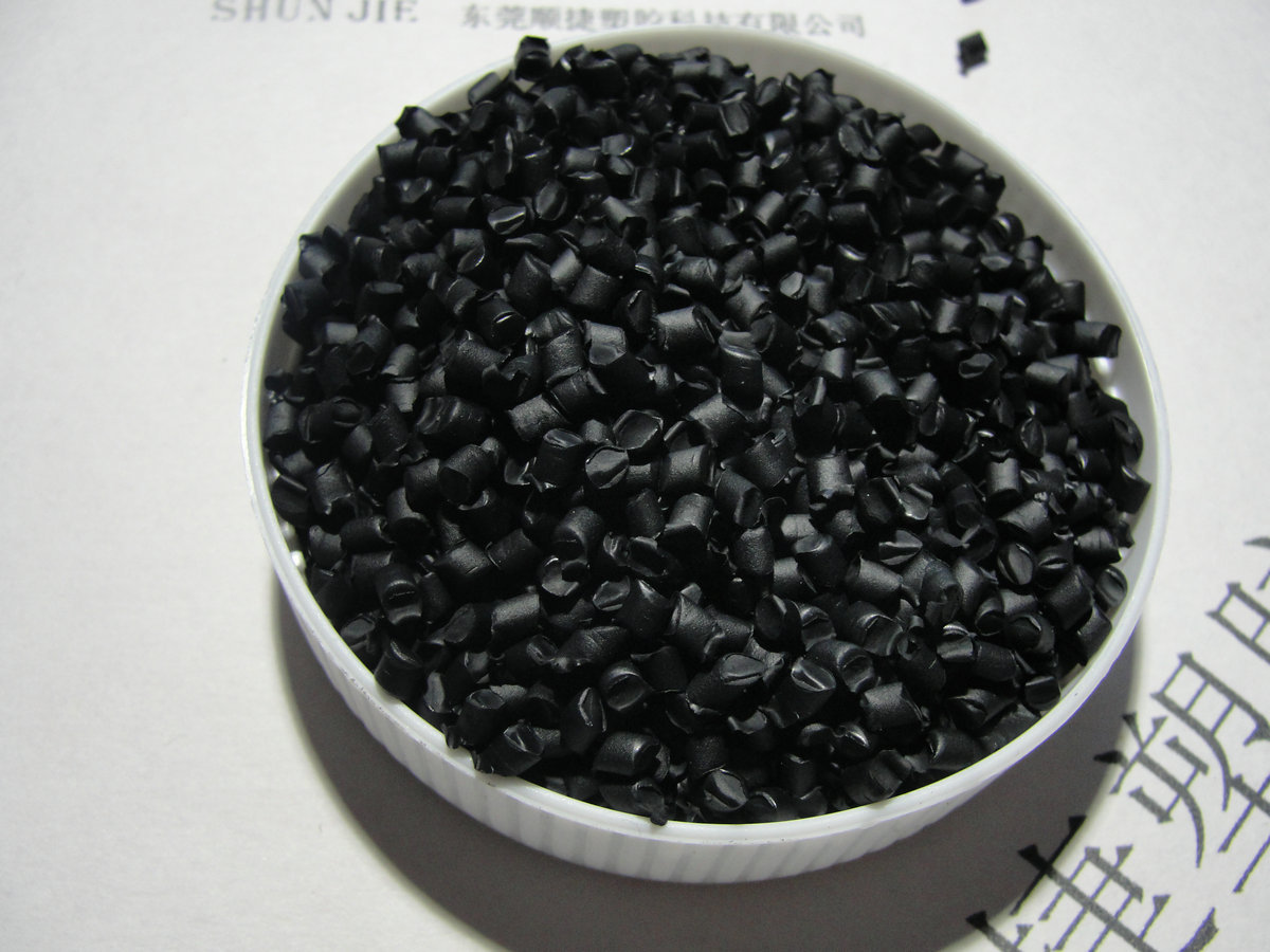 nylon尼龙原料pa6 黑色单6加玻纤35% 增强刚性 聚酰胺塑料