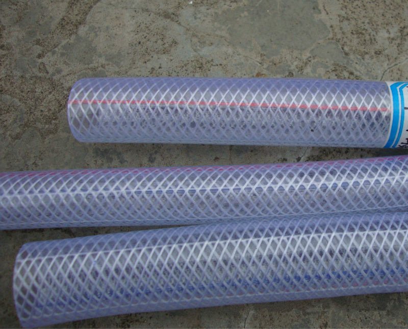 pvc透明管 开平管通用网纹管 透明管 pvc网管