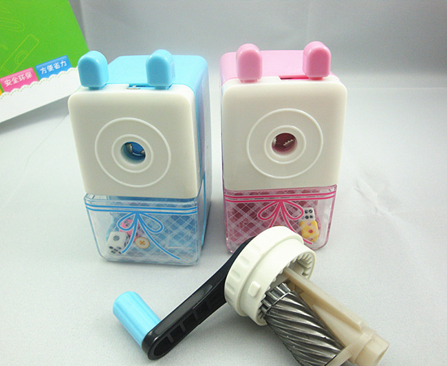 晨兮文具 小赌神手摇削笔器 卷笔刀 转笔刀送玩具 可批发图片_5