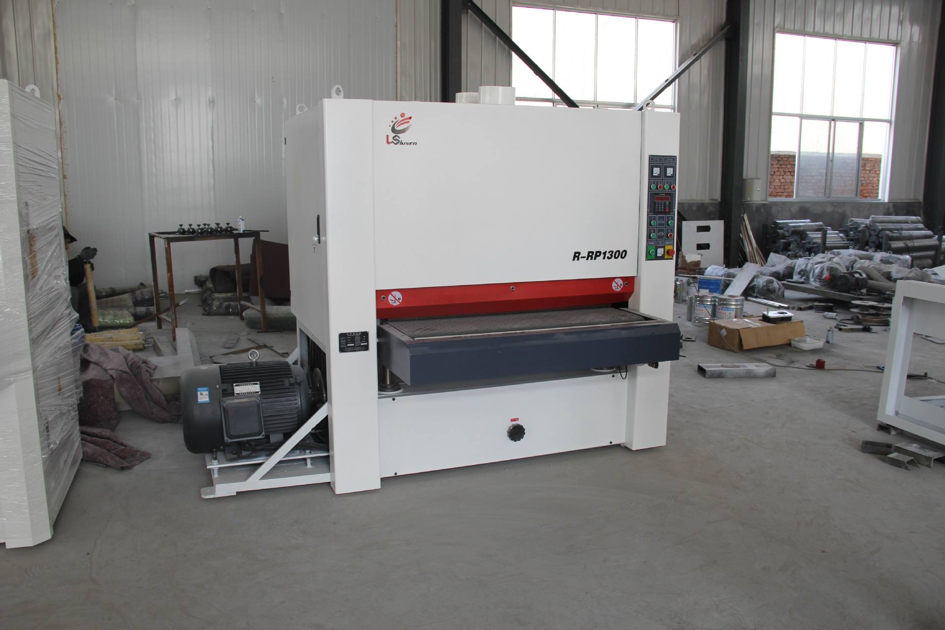 供应木工机械砂光机r-rp630重型宽带砂光机抛光机