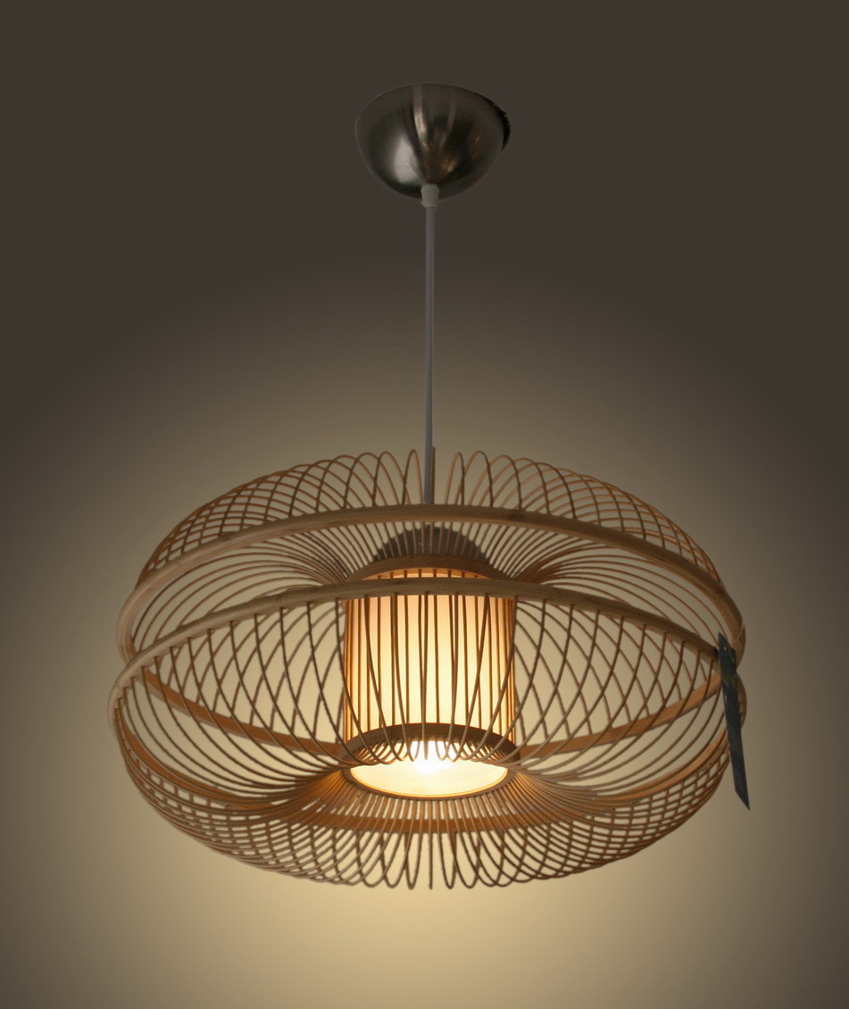 原创设计〗供应风扇竹灯/竹子灯具/竹吊灯/竹编灯具/竹工艺品