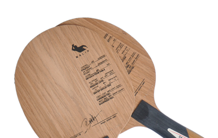 厂家直销 马琳高级底板ml-d300乒乓球拍底板 横拍长柄/直拍短柄