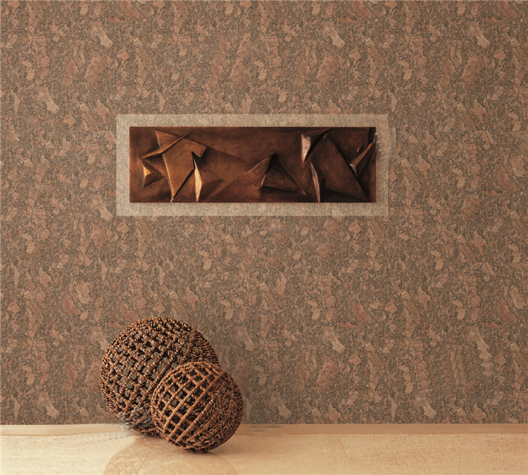 软木壁纸 环保欧式壁纸 隔音墙纸 卧室客厅特价酒店工程墙纸现货