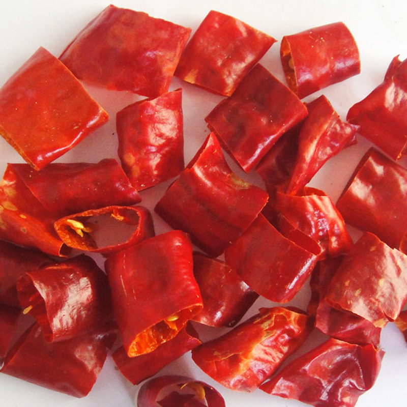 批发红辣椒辣椒段 朝天椒段干辣椒段 无籽辣椒段 散装洒店火锅用