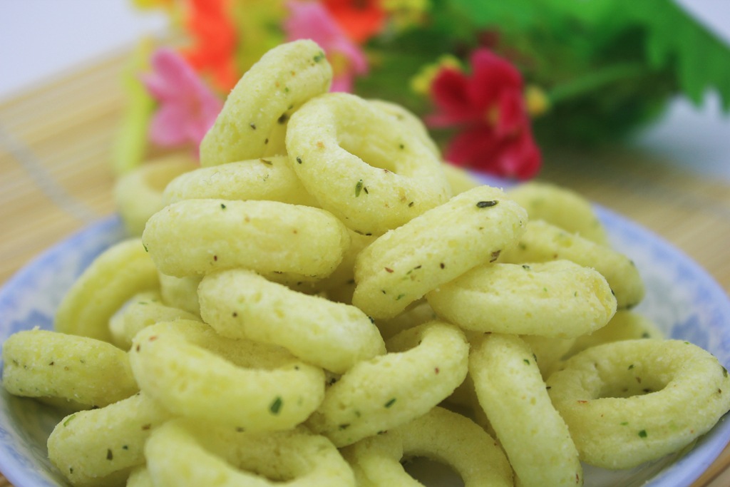 休闲食品 果蔬脆 蔬菜圈80g/袋 儿童学生零食 膨化食品零食批发