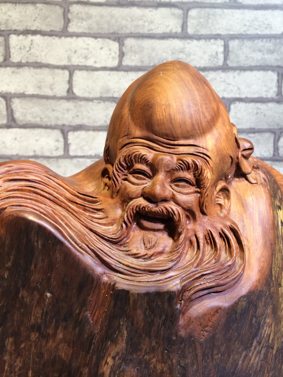 根雕 寿星 红木工艺品 纯手工雕刻 厂家直销 人物雕件