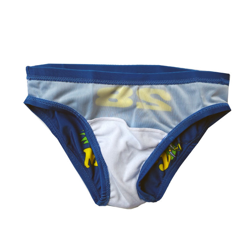 男婴三角裤 米奇老鼠 迪士尼儿童泳裤米奇内裤全棉三角泳裤男童