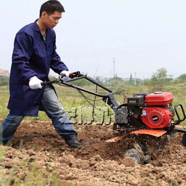 园林犁田旋耕机 旋耕松土机 多功能旋耕机