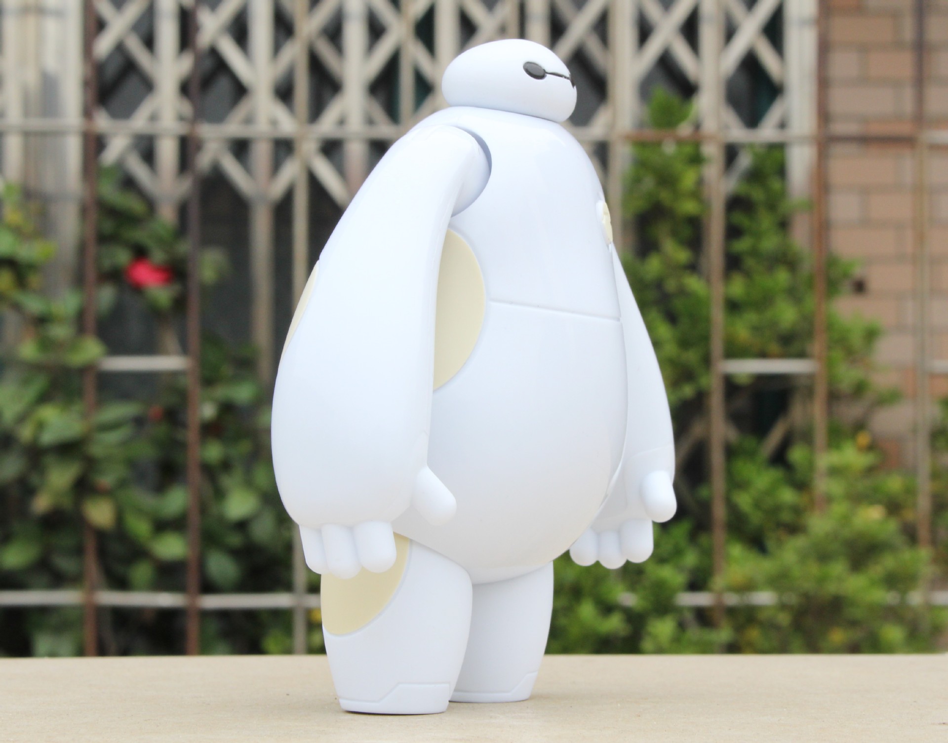 超能陸戰隊玩具 big hero 6 baymax白胖子 大白玩偶手臂可轉動圖片_7