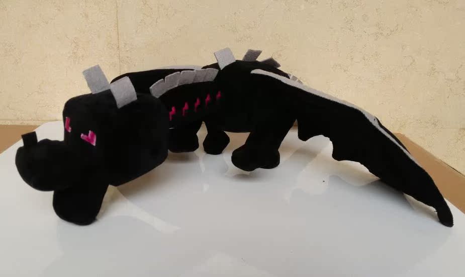 现货minecraft 我的世界苦力怕 末影龙 毛绒玩具 娃娃