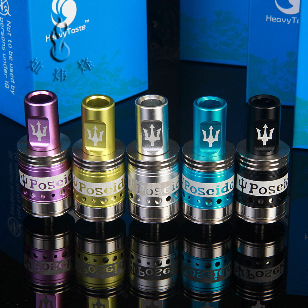 三叉戟八发四发poseidon rda海神雾化器电子烟玛莎拉蒂滴油雾化器
