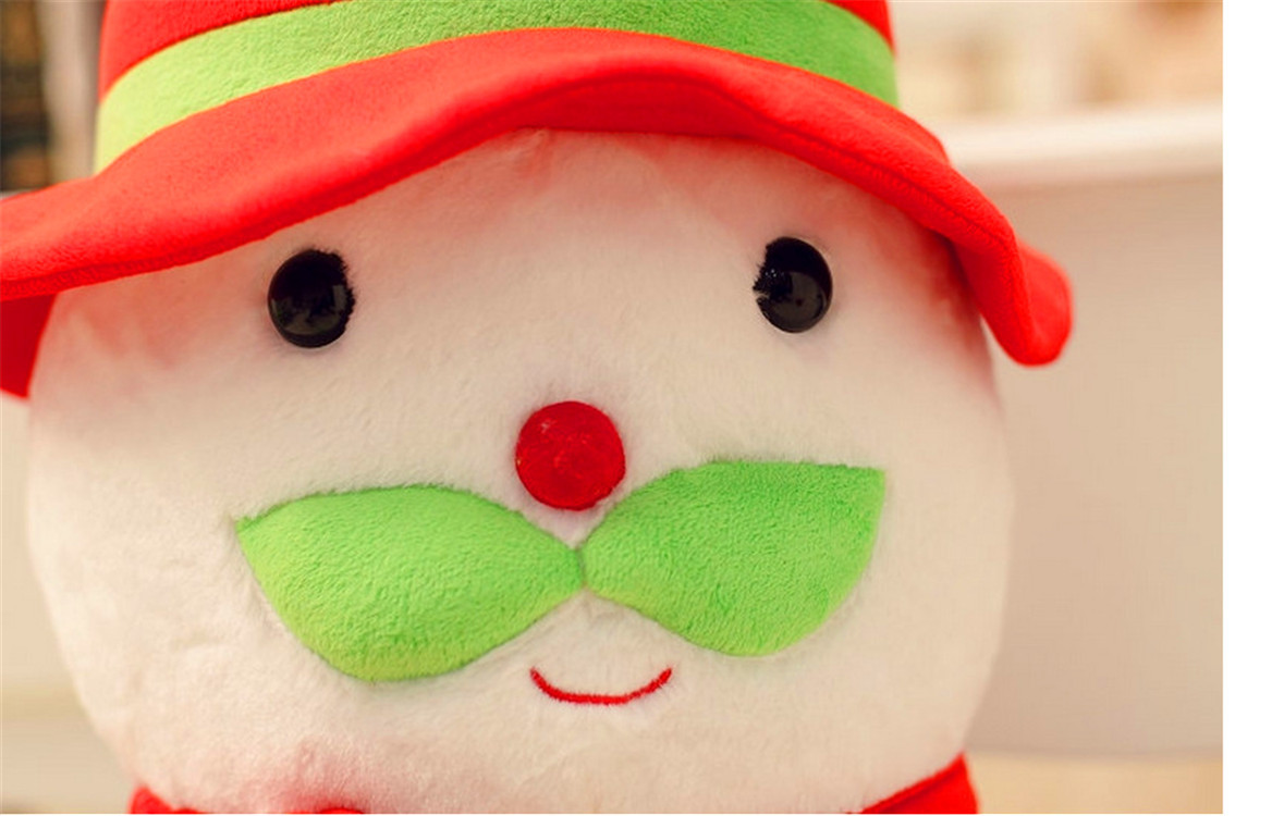 雄德利外贸毛绒玩具雪人娃娃公仔 经典圣诞雪人玩偶 新年礼品