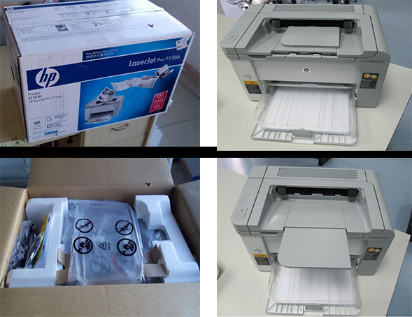 惠普hp laserjet pro p1566 黑白激光打印机商家两用