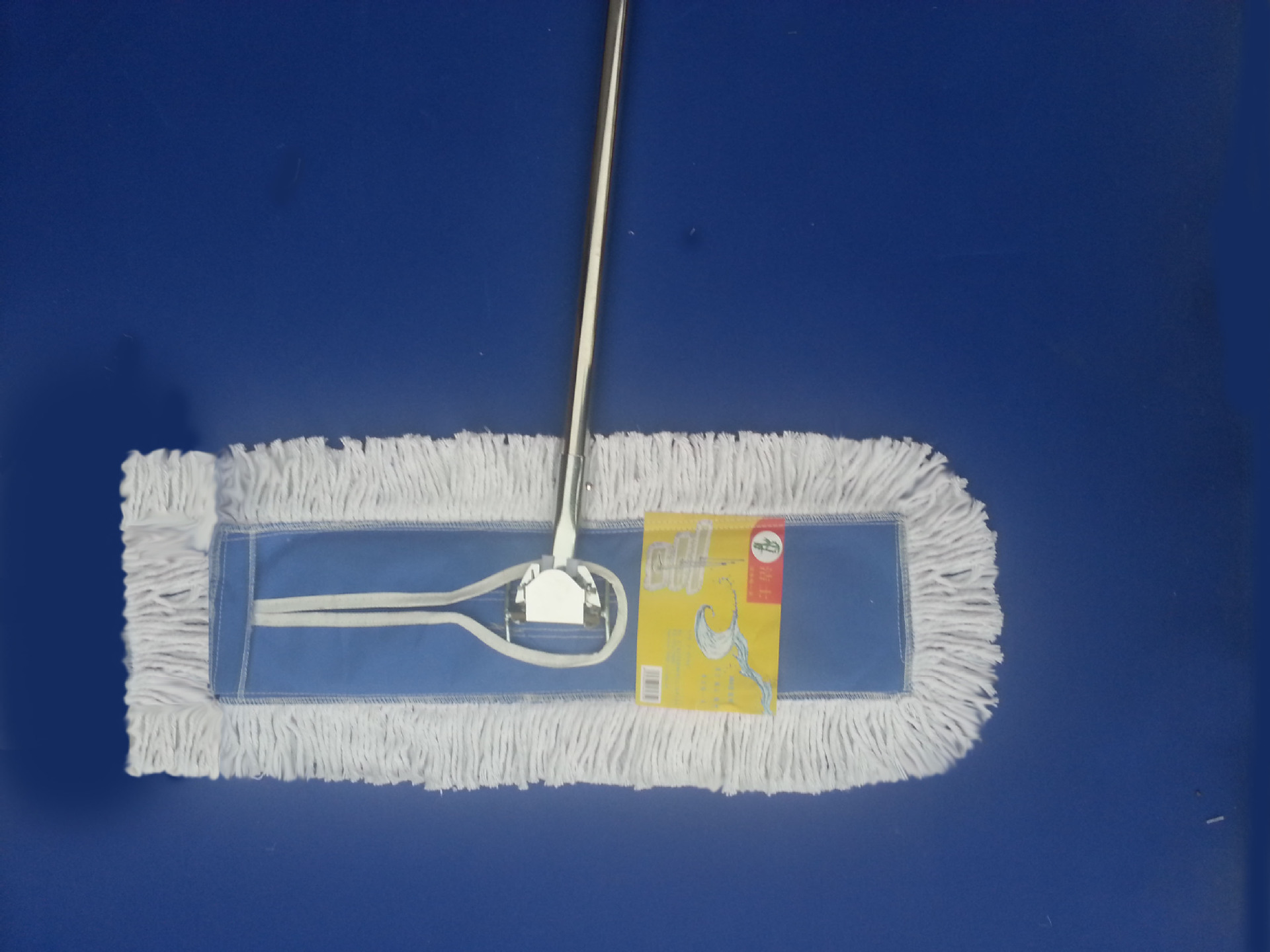 洁士蓝布特白棉线60cm*16cm平拖尘推