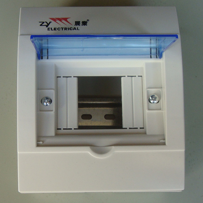 推荐展业热销产品全塑e款照明配电箱2-4位明暗装回路箱防水防尘