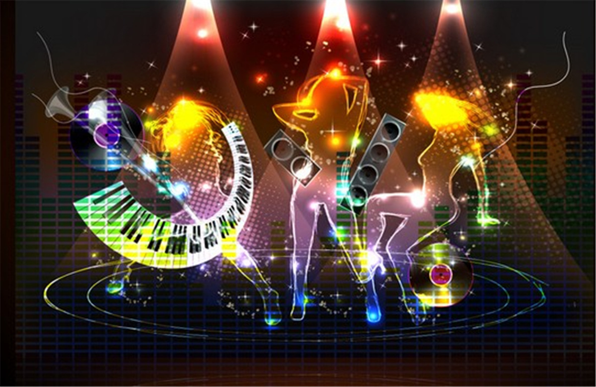 酒吧创意个性壁画 ktv背景墙纸 抽象墙画壁纸咖啡厅欧式墙布