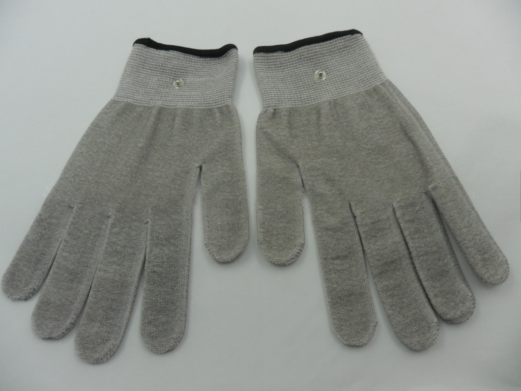 银纤维导电手套 内导电式个人按摩 理疗仪专用手套 导电按摩手套