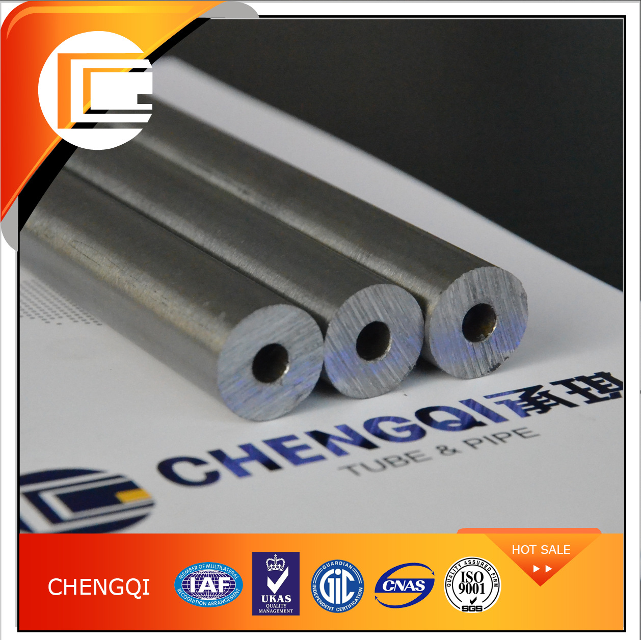 16*Φ6 16*Φ6.8 16*Φ6.35 45# 小口径高精度冷拔厚壁无缝钢管