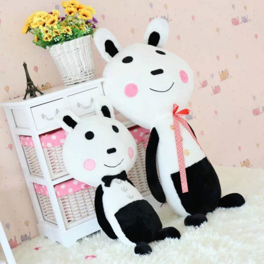 情侣抱抱兔公仔男女毛绒玩具大号布娃娃情人节礼物生日礼物批发