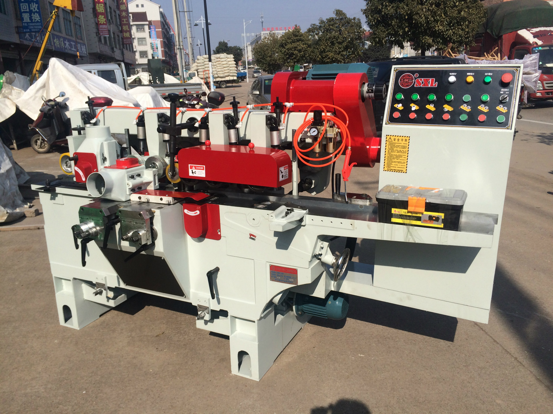 生兴力4012木工机械四面刨/木工四面刨/精密四面刨/木线机