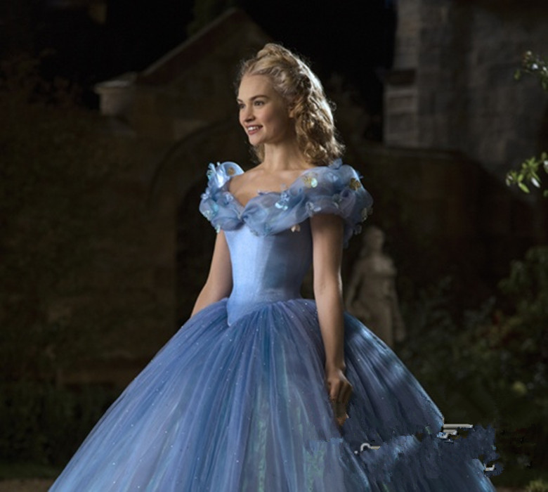 厂家直销外贸爆款2015灰姑娘舞会礼服儿童公主裙成人连衣裙 预售