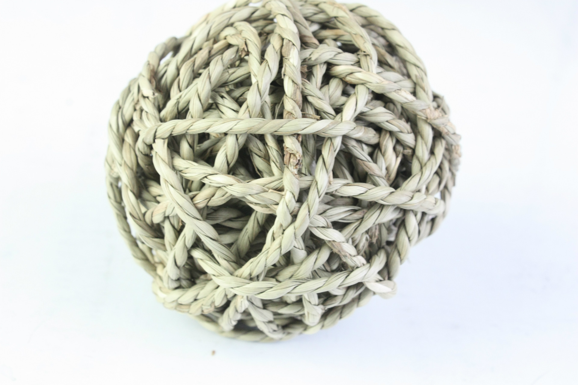 小号手编草球宠物工艺球 猫咪最爱的宠物玩具球