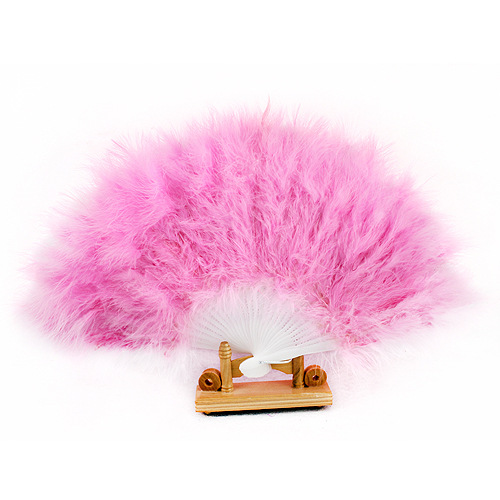 鸵鸟毛扇子 工艺扇 舞蹈扇 舞蹈演出必备羽毛扇 表演道具扇子