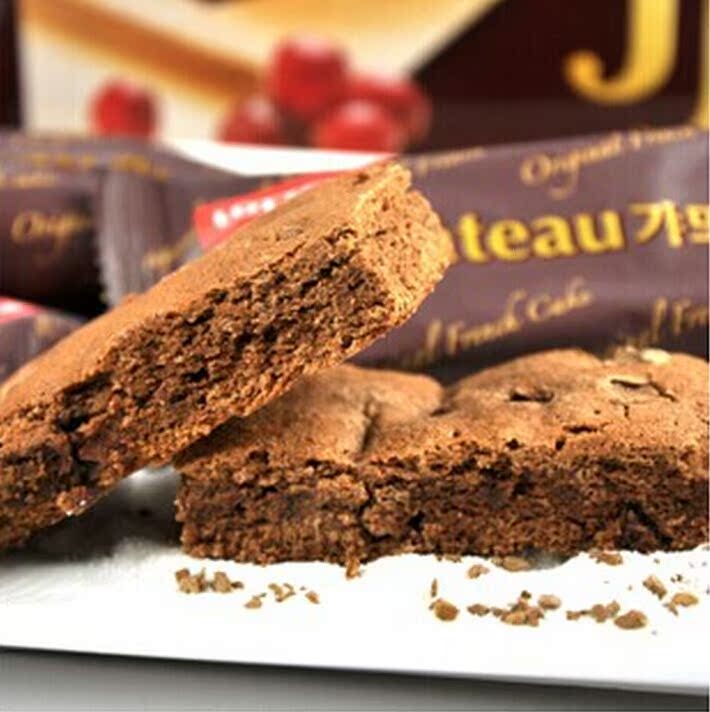 韩国原装进口 乐天酸梅巧克力派 200g*9盒/箱