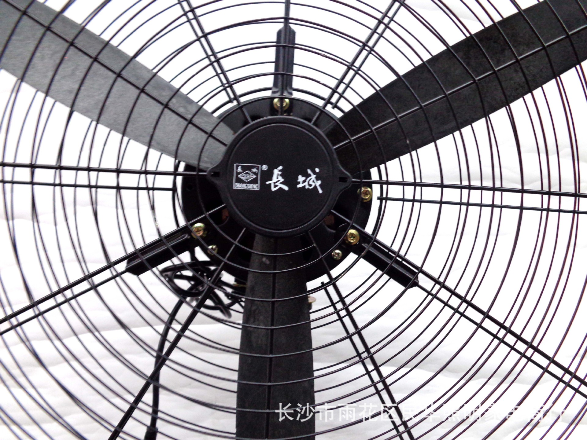厂家批发 长城铜芯工业电机风扇 500-750mm大功率落地扇