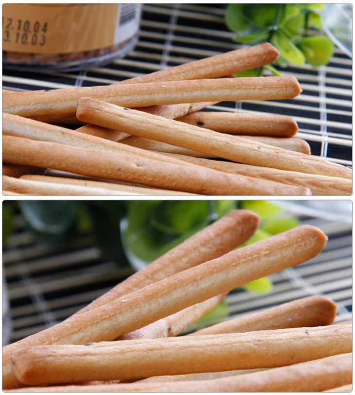 品味本铺芝麻棒状饼干 起司棒 儿童磨牙饼干 190g台湾进口食品