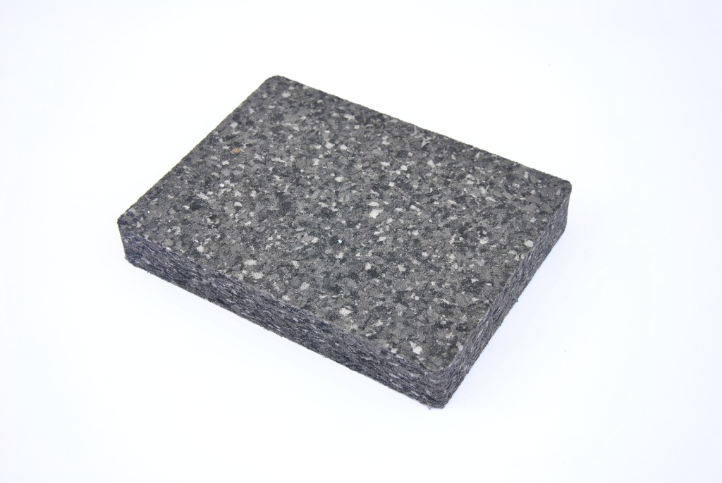 供应汽车隔音隔热用高密度聚合泡绵再生绵黑色250密度汽车绵