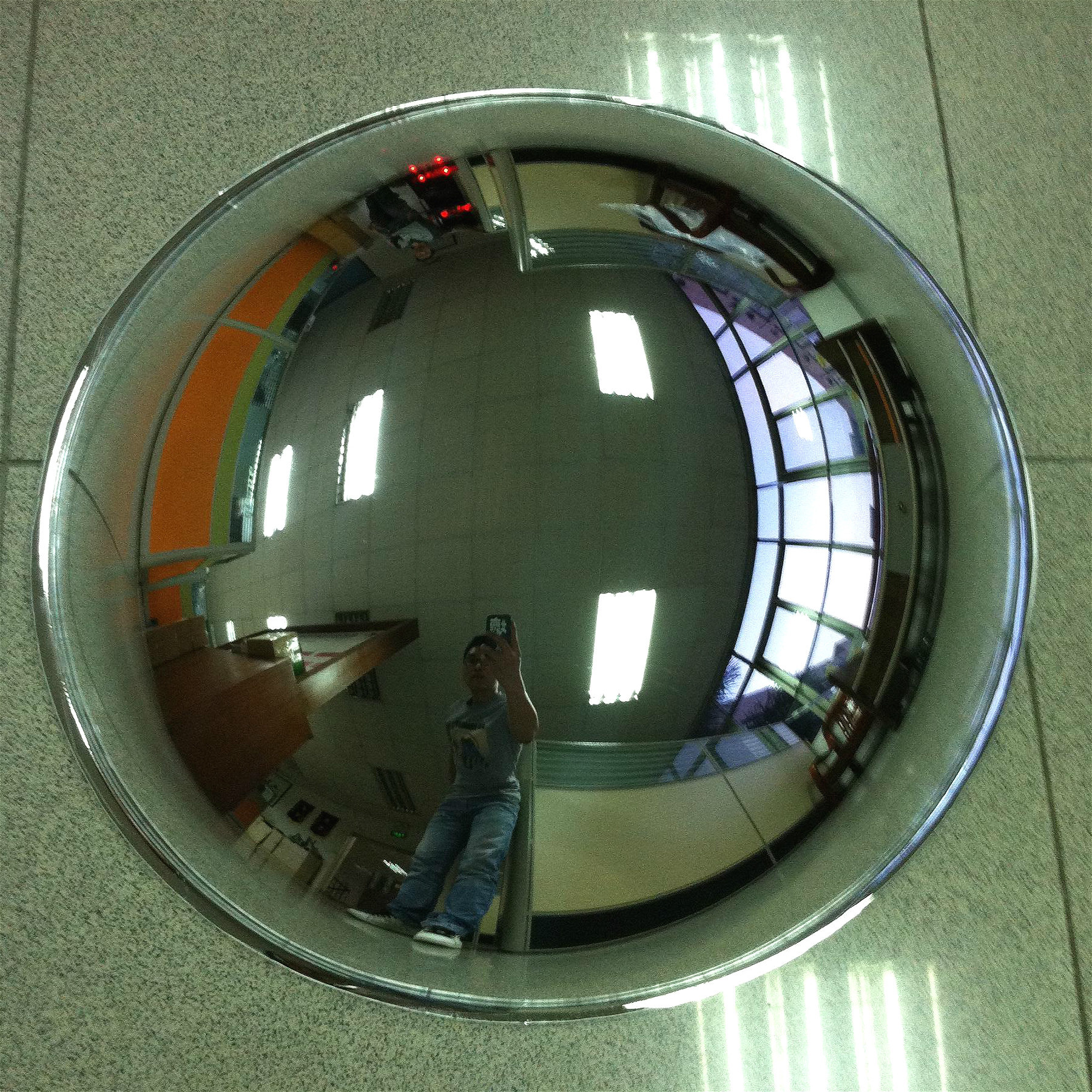 厂家生产定制各种尺寸凸面镜 亚克力凸镜 道路反光镜