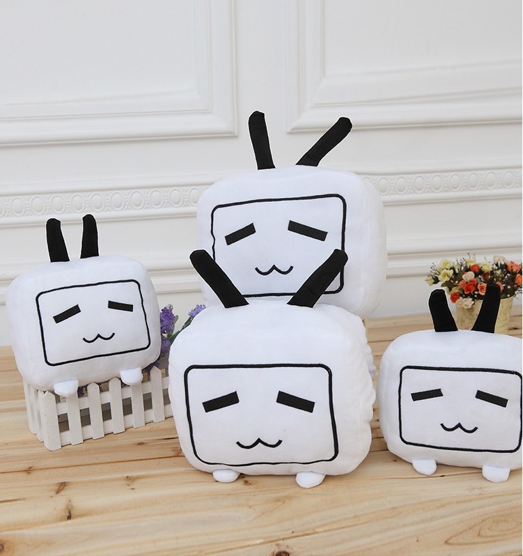 现货哔哩哔哩bilibili小电视毛绒玩具公仔抱枕生日情人节礼物