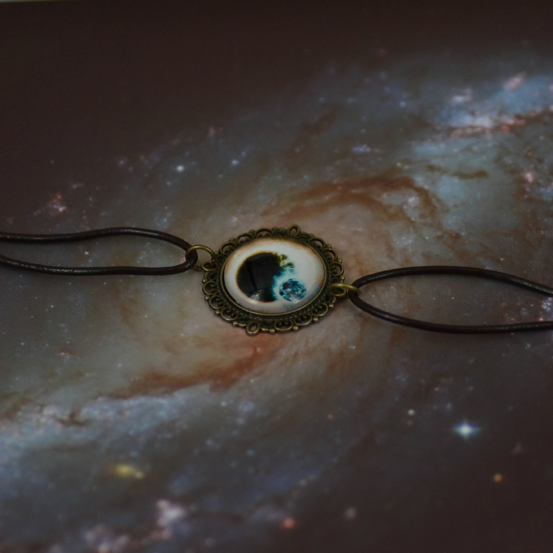 欧美外贸复古地摊饰品批发厂家直销星空时光宝石手链 ib583