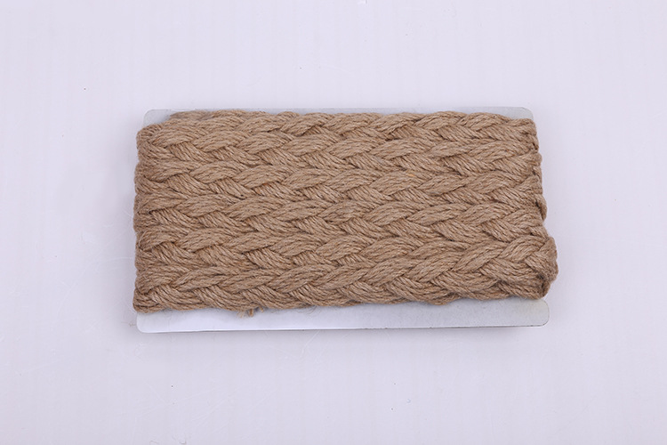 义乌振海 优质黄麻料麻辫子 厂家直销