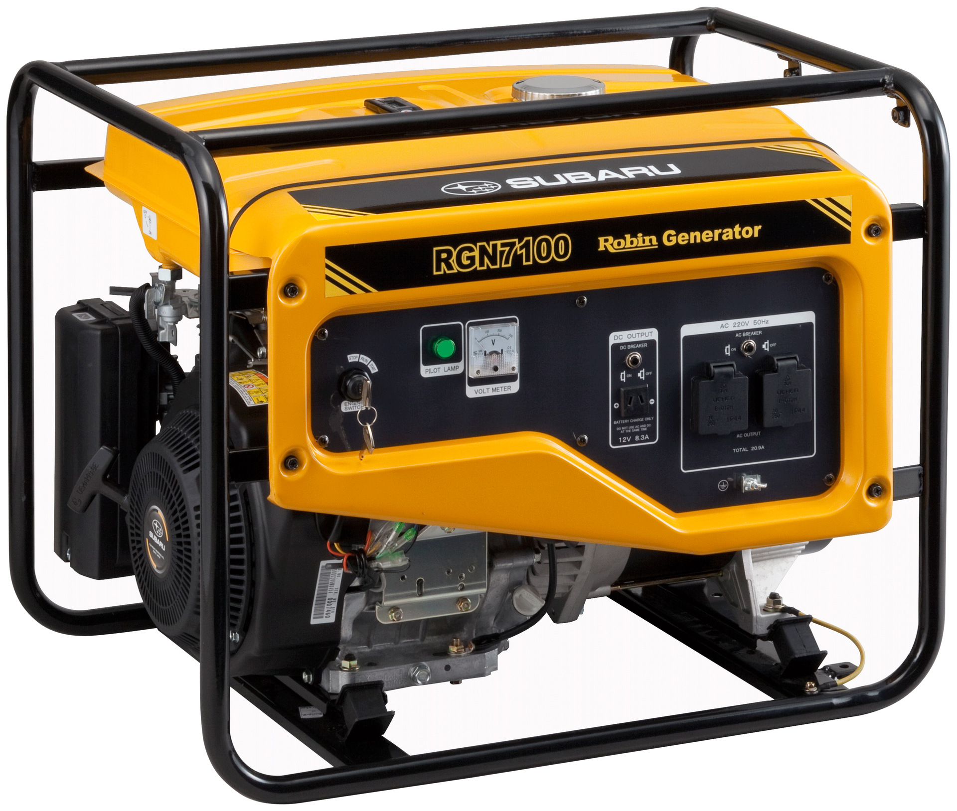 供应斯巴鲁罗宾原装进口汽油发电机rgn7100