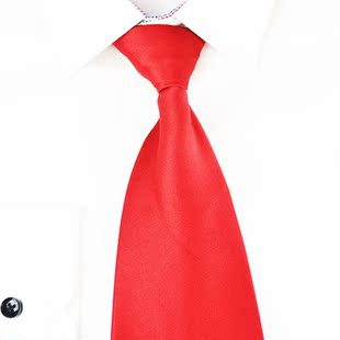 易拉得懒人拉链领带 军用领带 45cm单色保安制服领带 批发定做