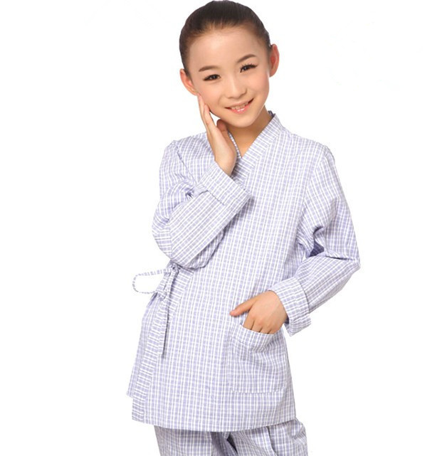 厂家直销 纯棉病号服 儿童病员服 疗养服 抗菌 舒适 新款可定做