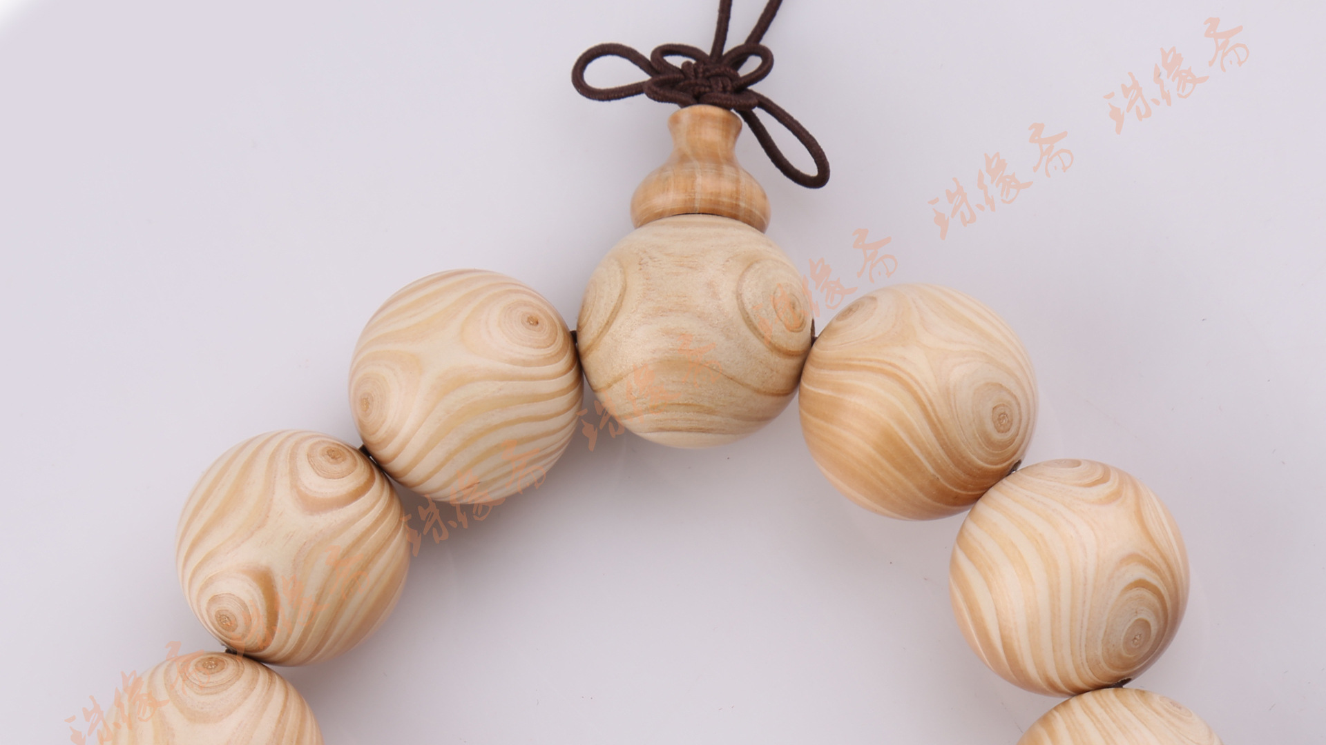 对眼鬼脸象牙木手串 无瑕疵乳白纯净底色特价情侣手链厂家直供