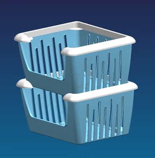 多彩叠装 收纳篮 果蔬篮