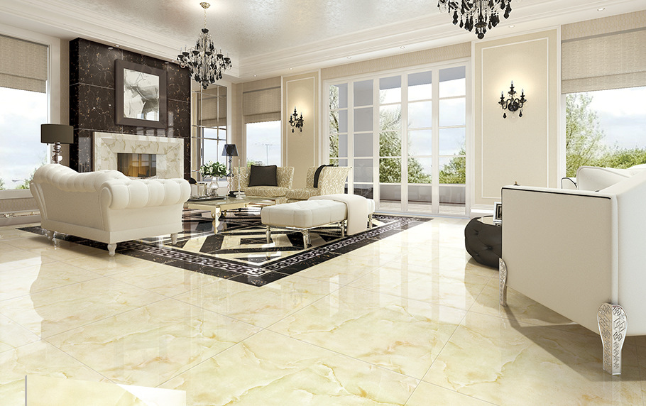 佛山瓷砖 地面欧式现代地板砖地砖全抛釉冰河世纪 抛釉砖批发