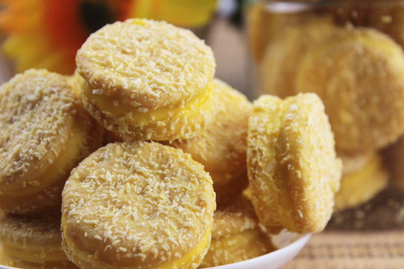 散装/椰蓉香蕉饼144袋/箱 土耳其香蕉饼 巧克力涂层椰蓉饼干