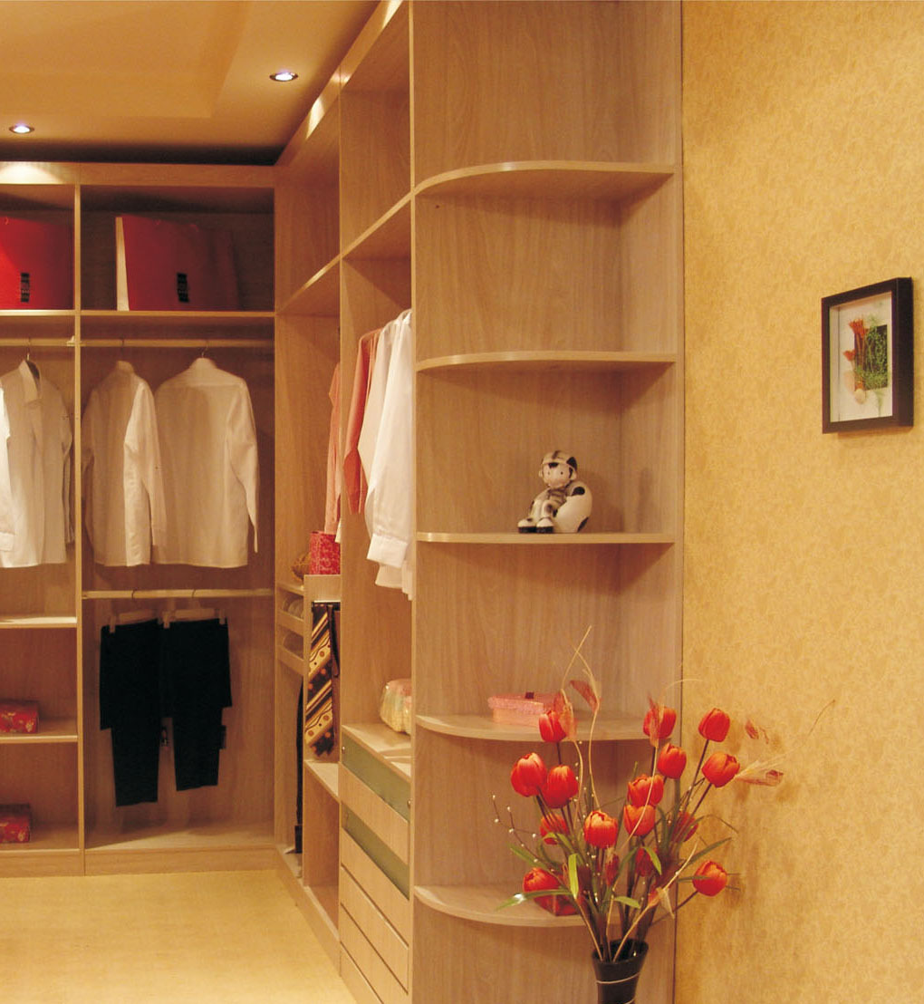 鹏安田园自然暖色调衣柜 福州定制实木家具 红桃芯木 诚招加盟