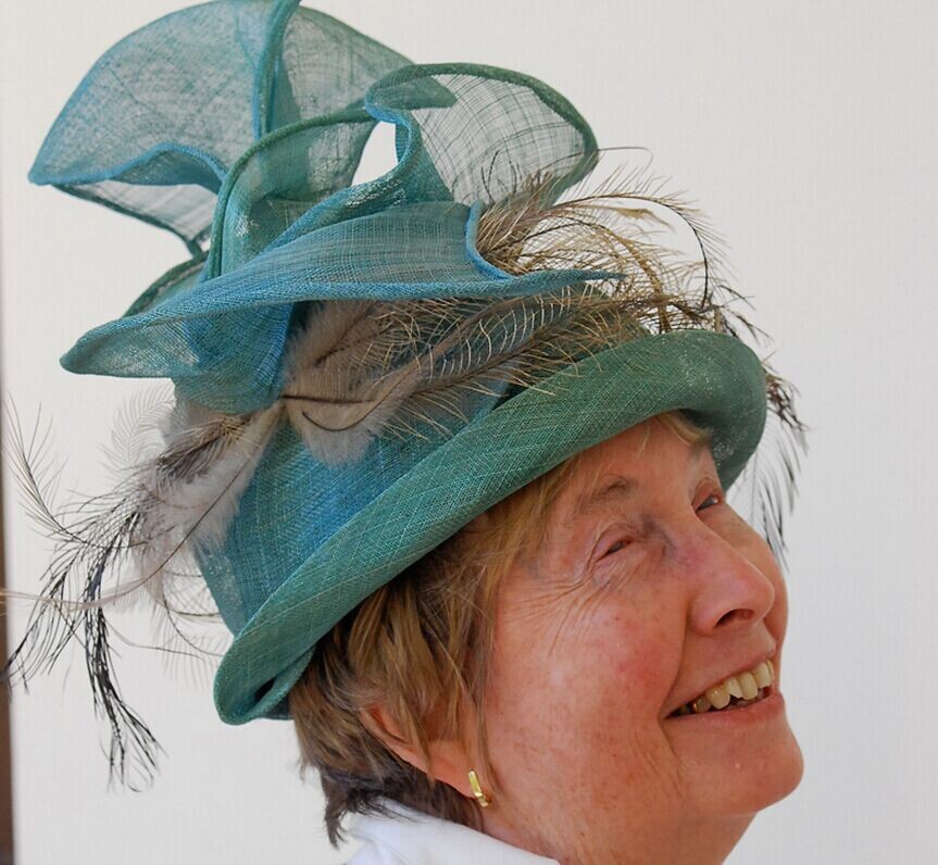 【菲律宾sinamay女士礼帽】麻纱帽(多图)